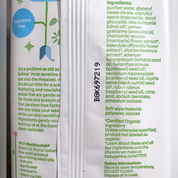 NEW BULK MAMABEAR DIAPERS GENTLE TOUCH SIZE 1 and 3! 2 PACKS OF BABYGANICS WIPES - Picture 9 of 9